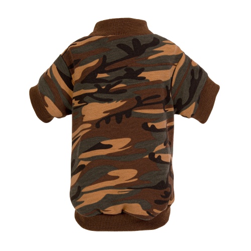 Brown Camo Dog Sweatshirt